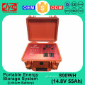 800Wh Portable AC Output 110V 220V 230V 240V Lithium LiFePO4 Battery Power Supply Energy Storage System